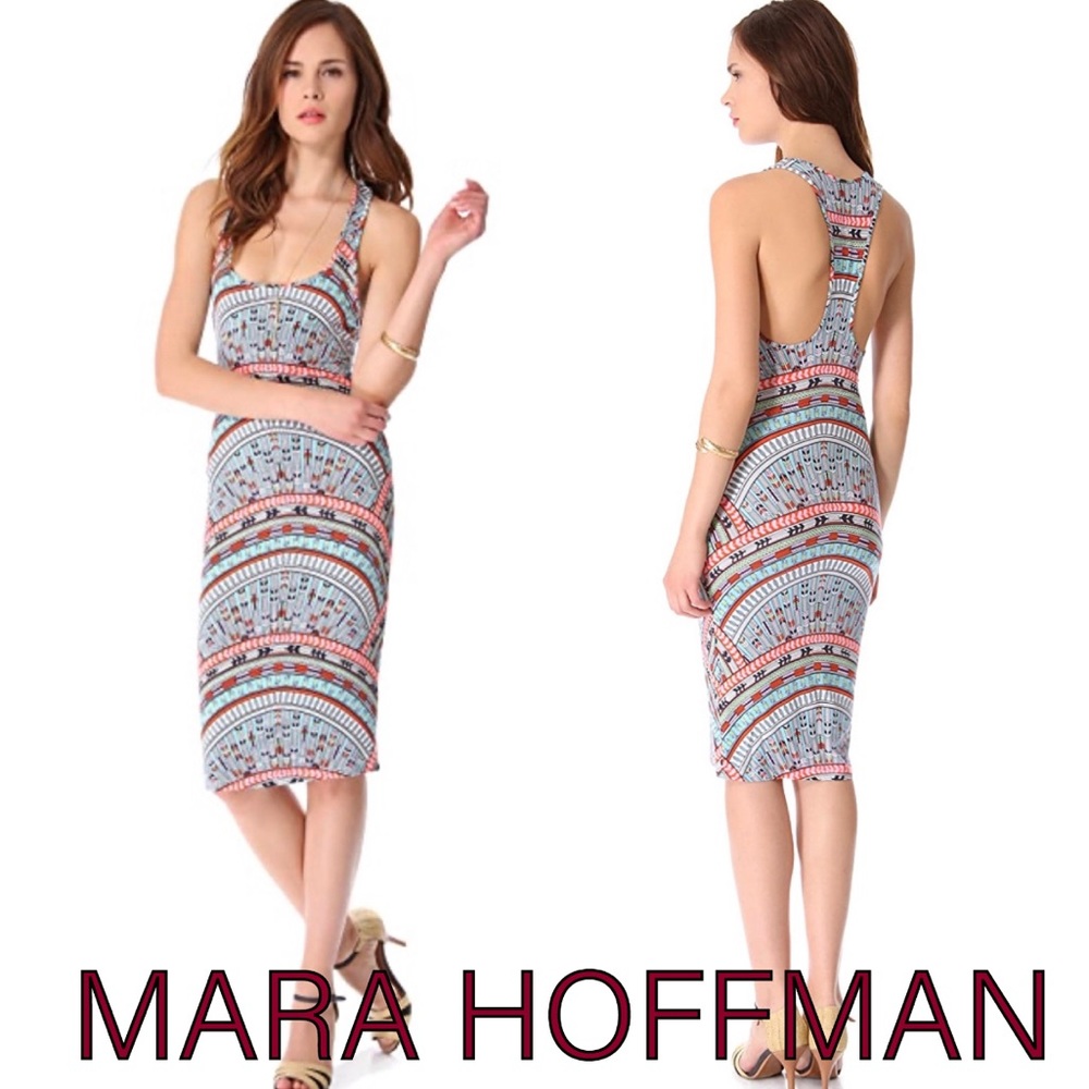 Mara Hoffman Multicolor Patterned Dress